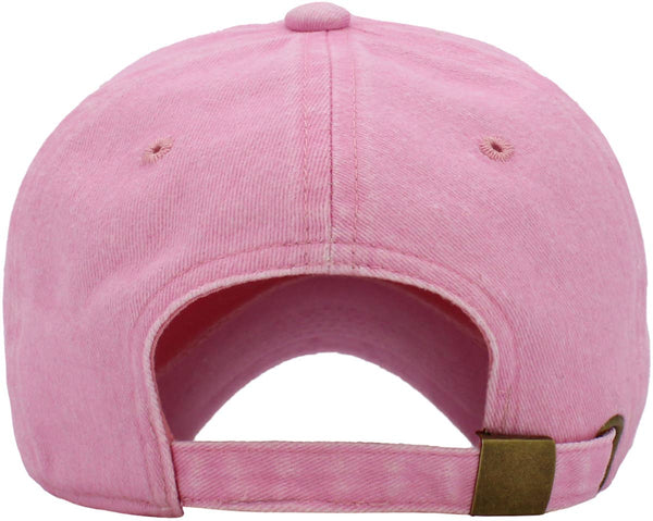Pigment Dyed Low Profile Cotton Baseball Cap