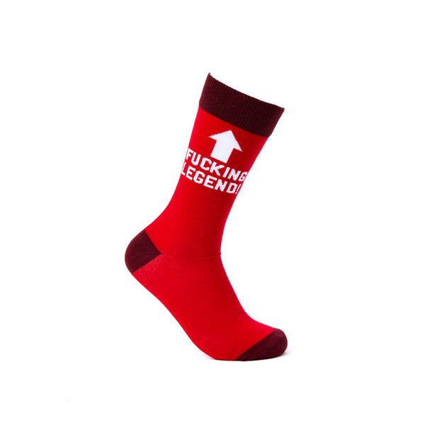 Unisex Fucking Legend Socks