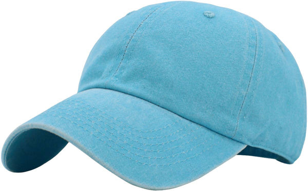 Pigment Dyed Low Profile Cotton Baseball Cap