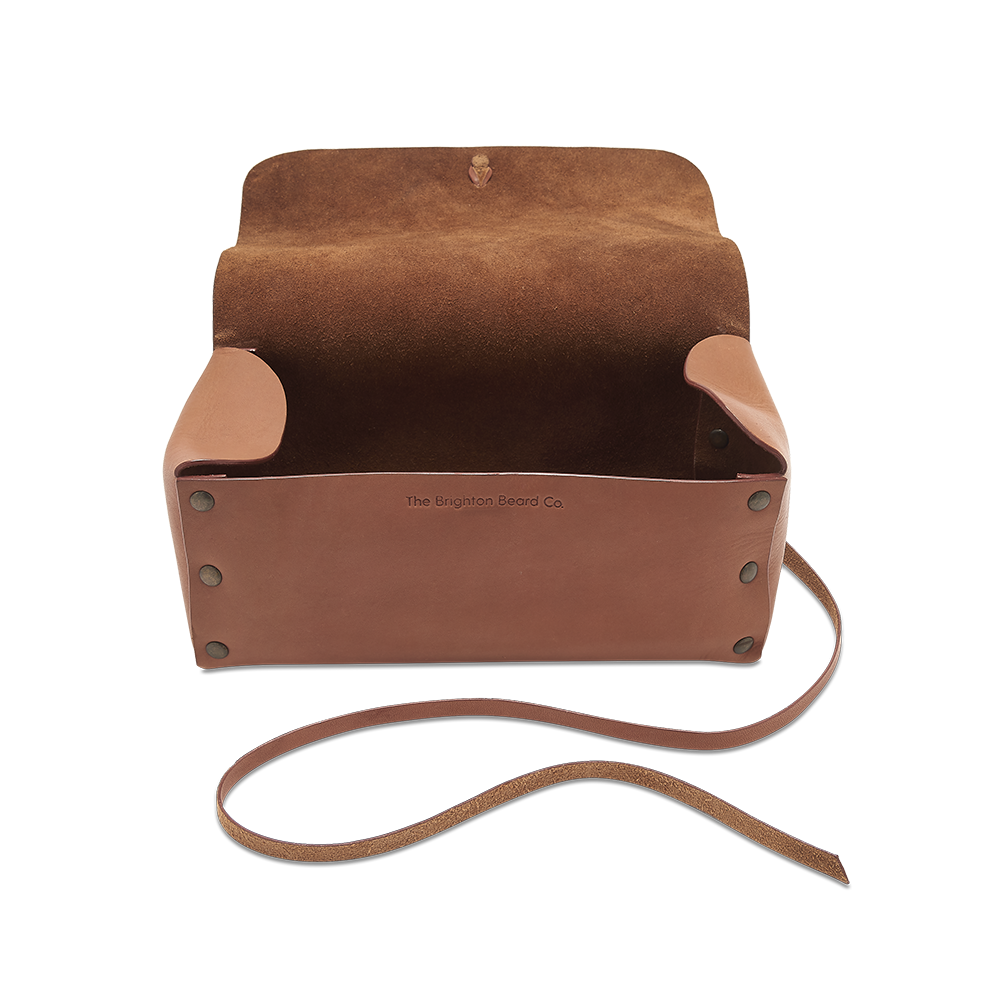 Ruxley Leather Wash Bag