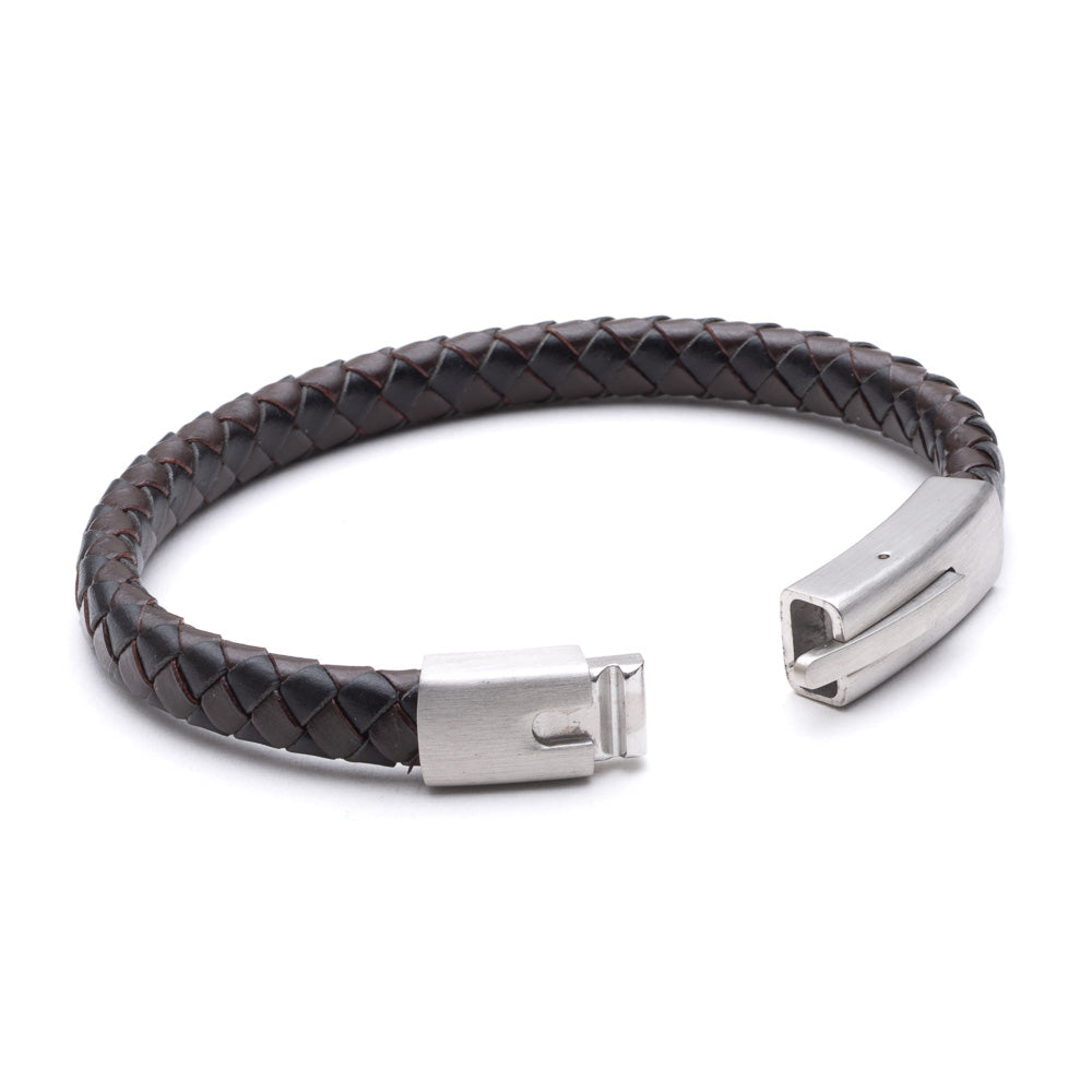 Plaited Leather Bracelet