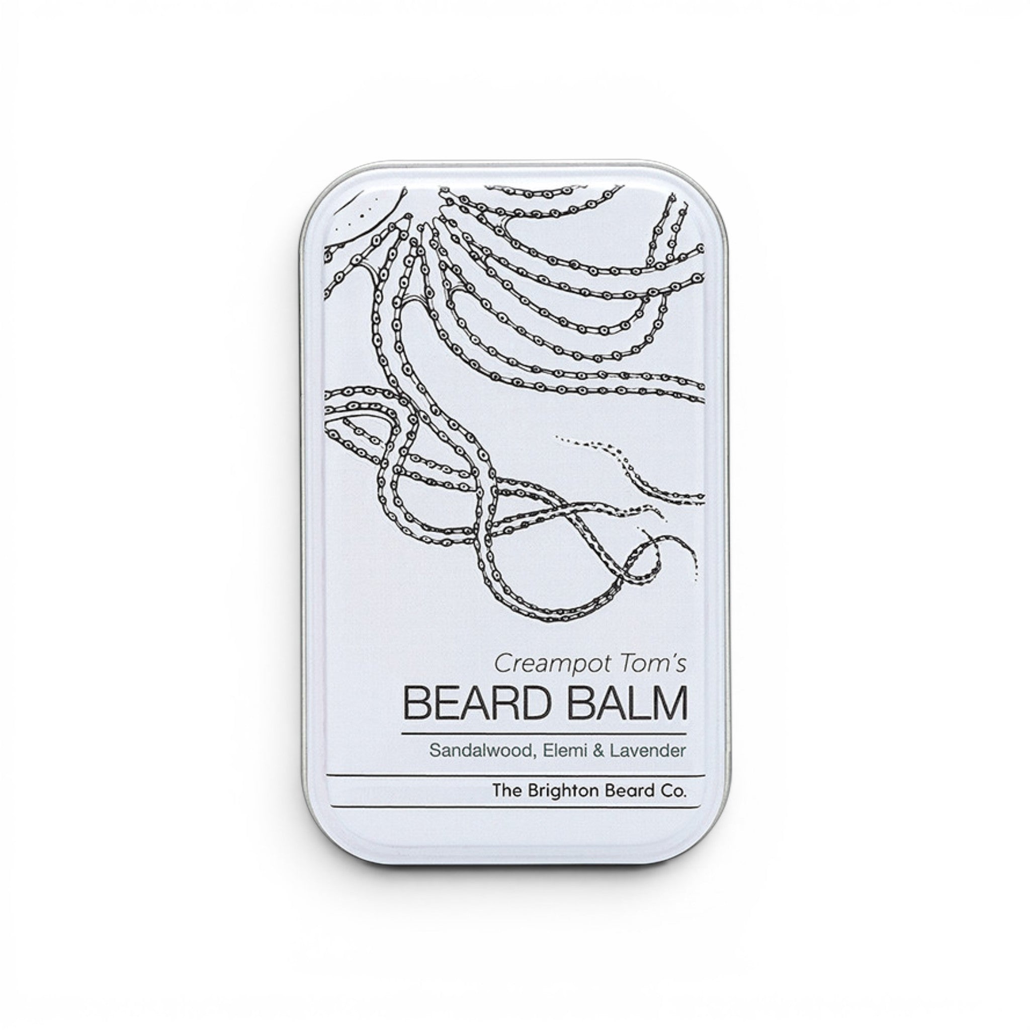 The Brighton Beard Co. Creampot Tom's Sandalwood, Elemi & Lavender Beard Balm