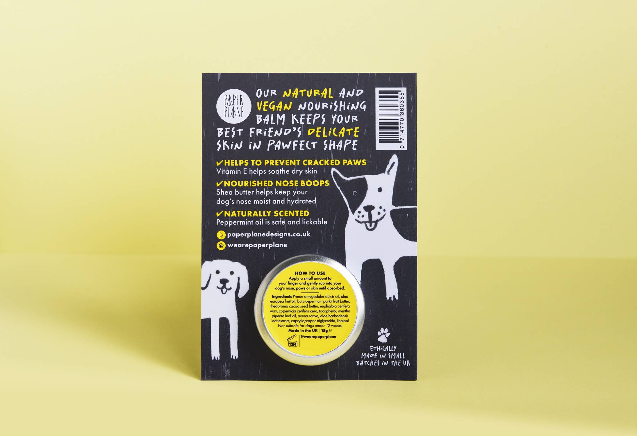 Bork Nose and Paw Balm for Dogs
