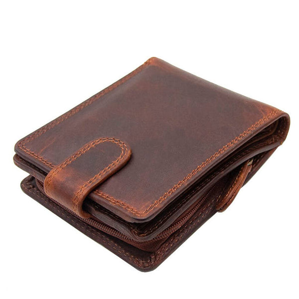 New York RFID Bifold Leather Wallet