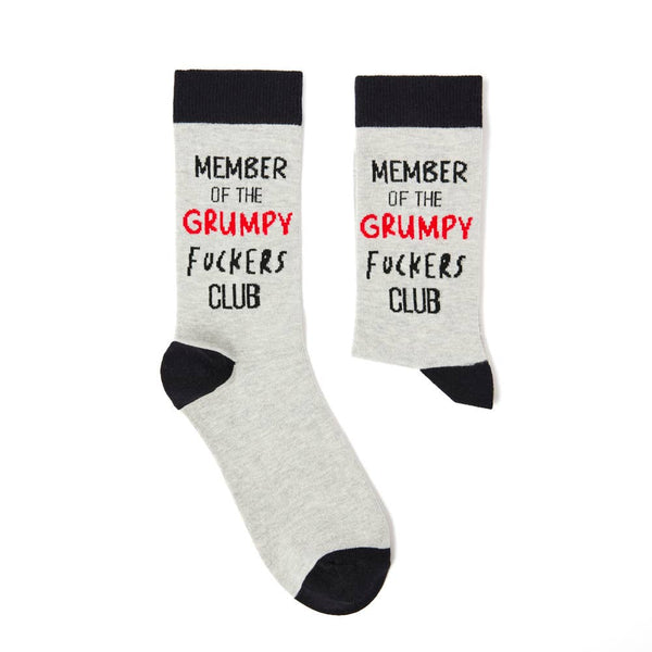 Unisex Member Of The Grumpy Fuckers Club Socks