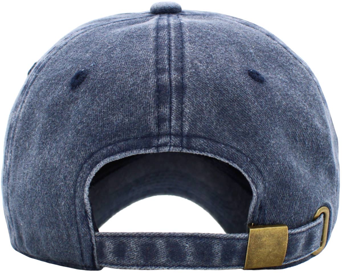 Pigment Dyed Low Profile Cotton Baseball Cap