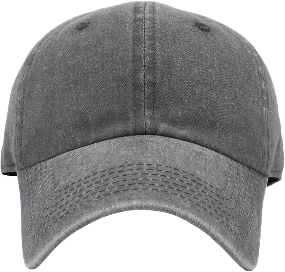 Pigment Dyed Low Profile Cotton Baseball Cap