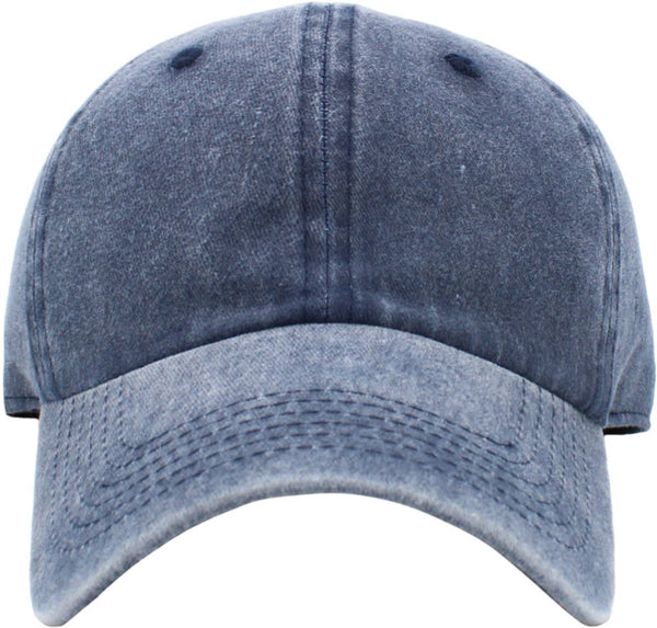 Pigment Dyed Low Profile Cotton Baseball Cap