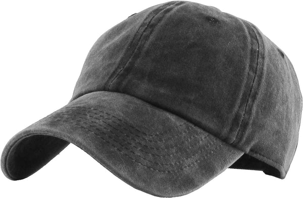 Pigment Dyed Low Profile Cotton Baseball Cap
