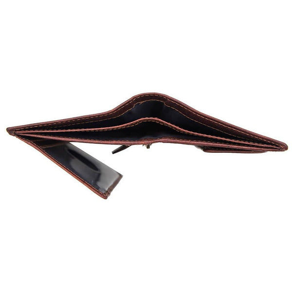 Lazio Oiled Leather RFID Trifold Wallet
