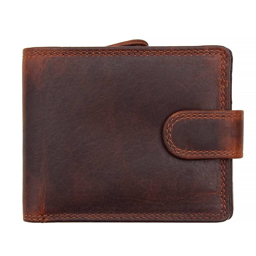 New York RFID Bifold Leather Wallet