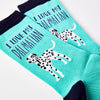 Ladies I Love My Dalmatian Socks