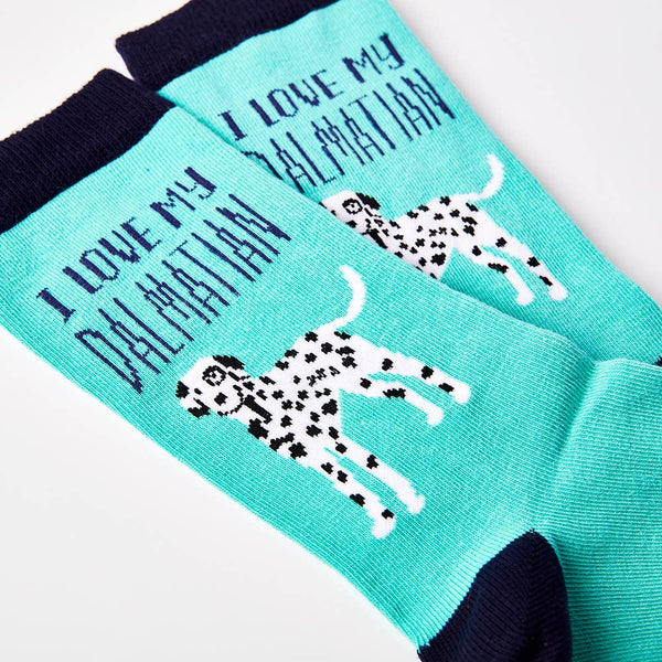 Ladies I Love My Dalmatian Socks