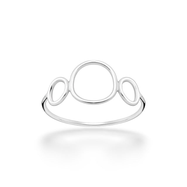 Sterling Silver Circle Ring