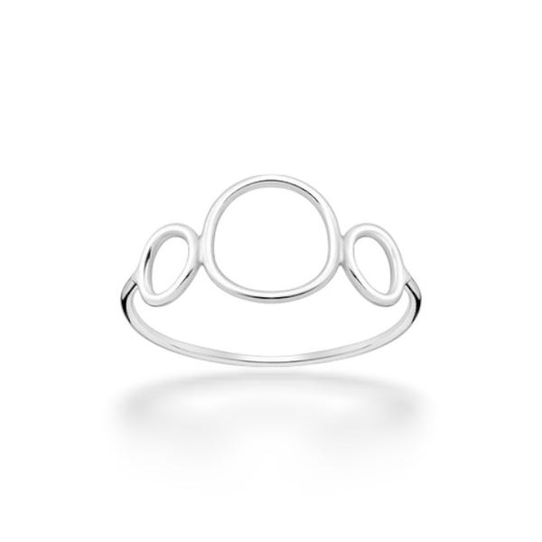 Sterling Silver Circle Ring