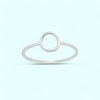 Sterling Silver Circle Ring