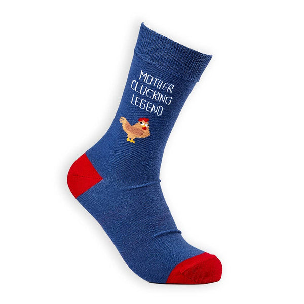 Unisex Mother Clucking Legend Socks