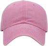 Pigment Dyed Low Profile Cotton Baseball Cap
