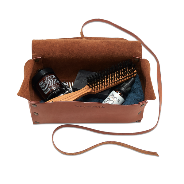 Ruxley Leather Wash Bag