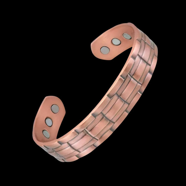 Copper and Magnet Cuff