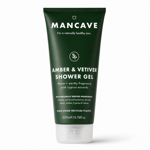 ManCave Amber & Vetiver Shower Gel 200ml