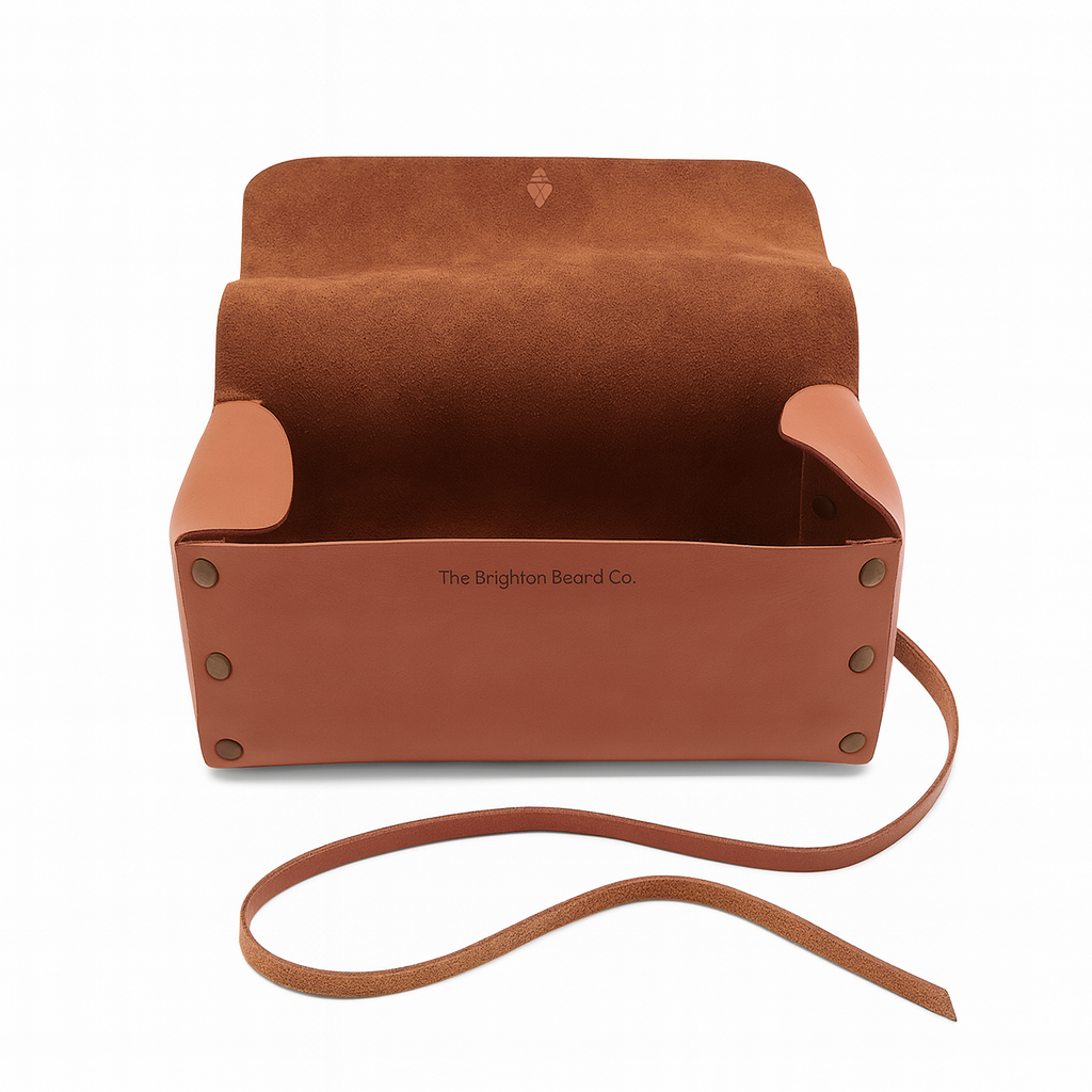 Ruxley Leather Wash Bag