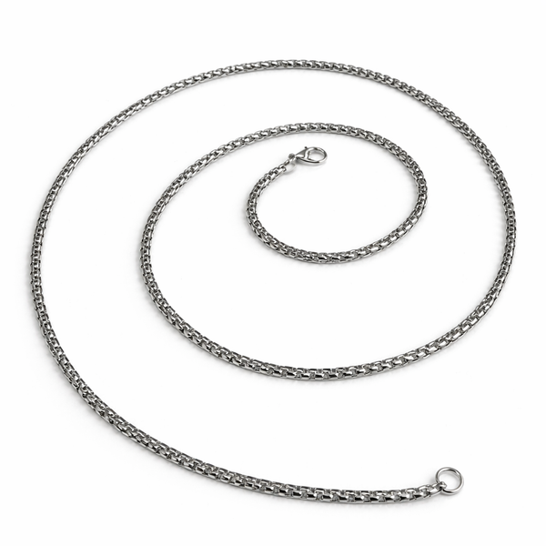 Stainless Steel 2mm Box Chain Necklace