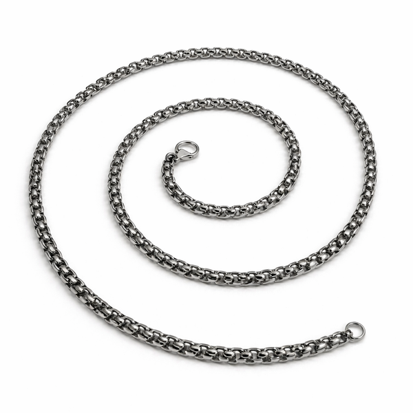 Stainless Steel 4mm Box Chain Necklace