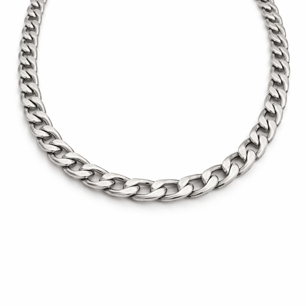Stainless Steel 9.5mm Curb Link Chain