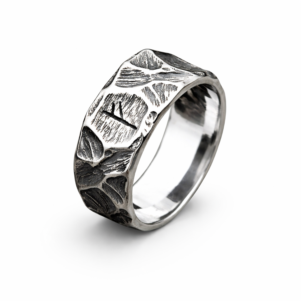 Viking Rune Ring - 10mm