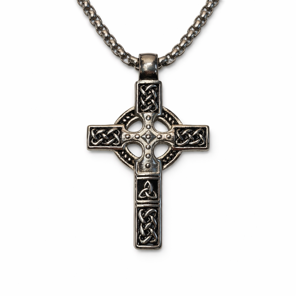 Stainless Steel Celtic Cross Pendant