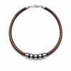 Braided Leather Necklace