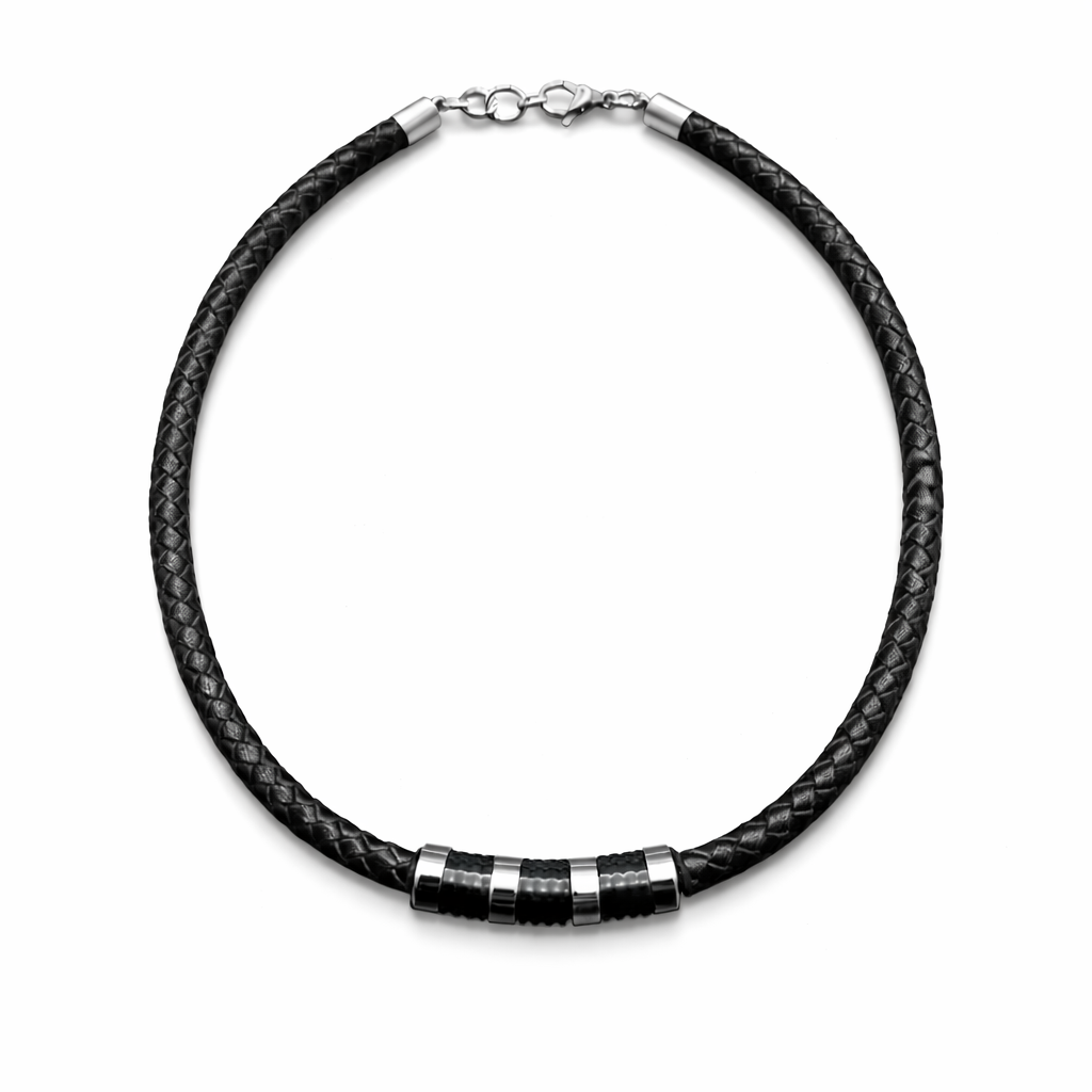 Braided Leather Necklace