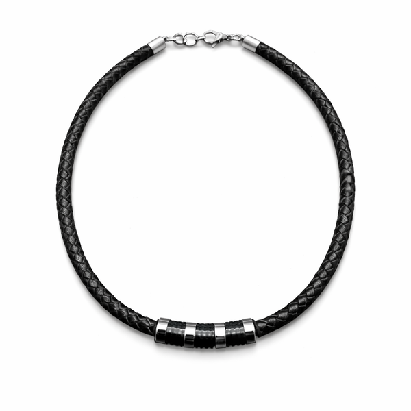 Braided Leather Necklace