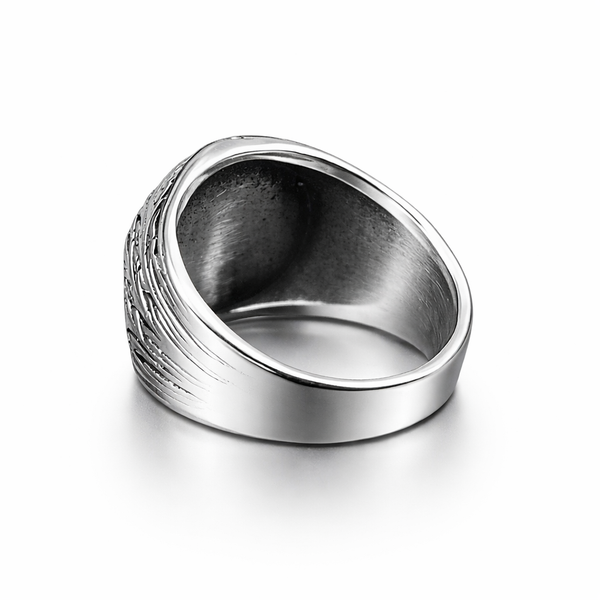 Stainless Steel Tree of Life Ring