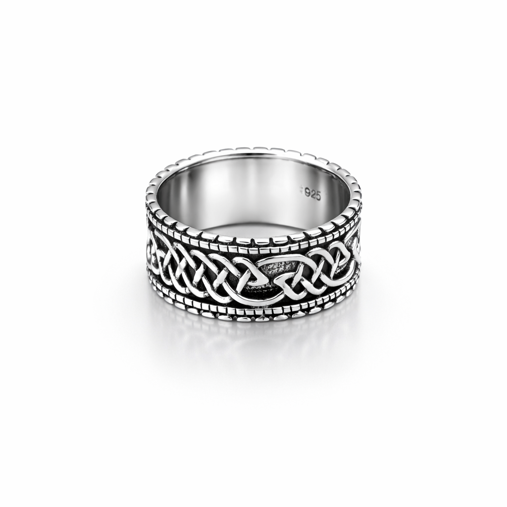 Sterling Silver Celtic Band Ring