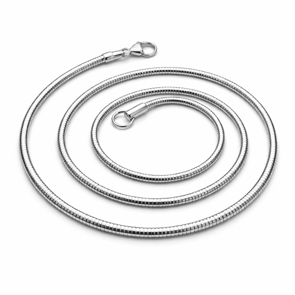 Stainless Steel Snake Chain Necklace