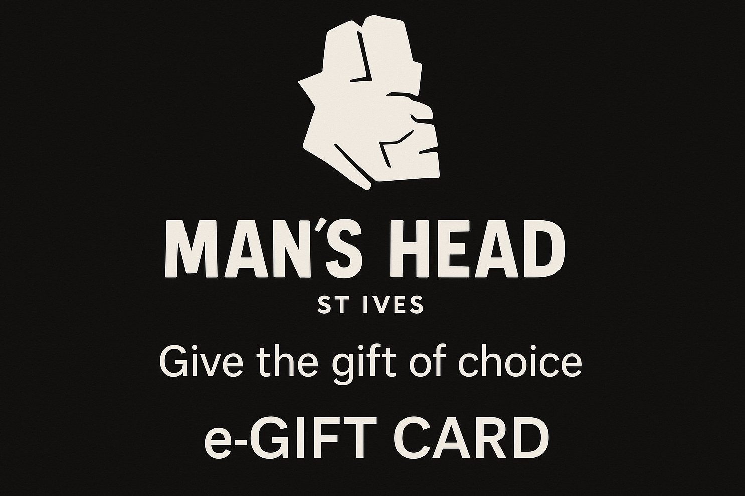 Man's Head e-Gift Card
