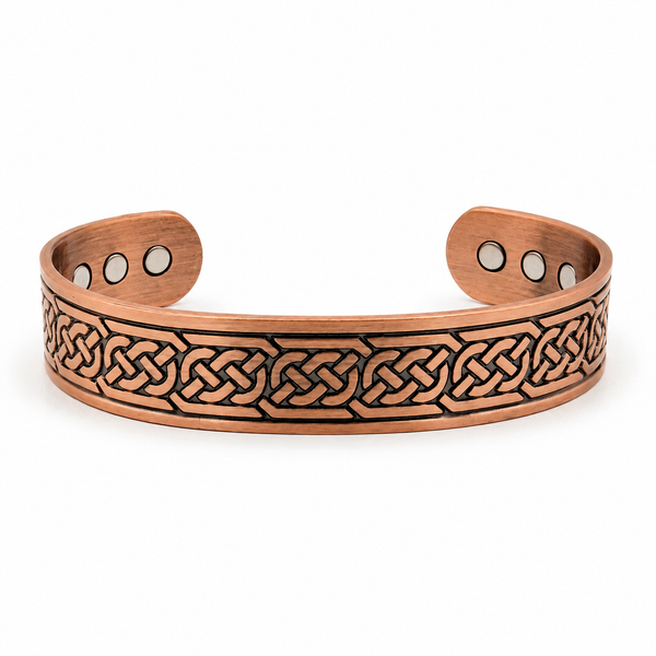 Copper Celtic Knot Cuff