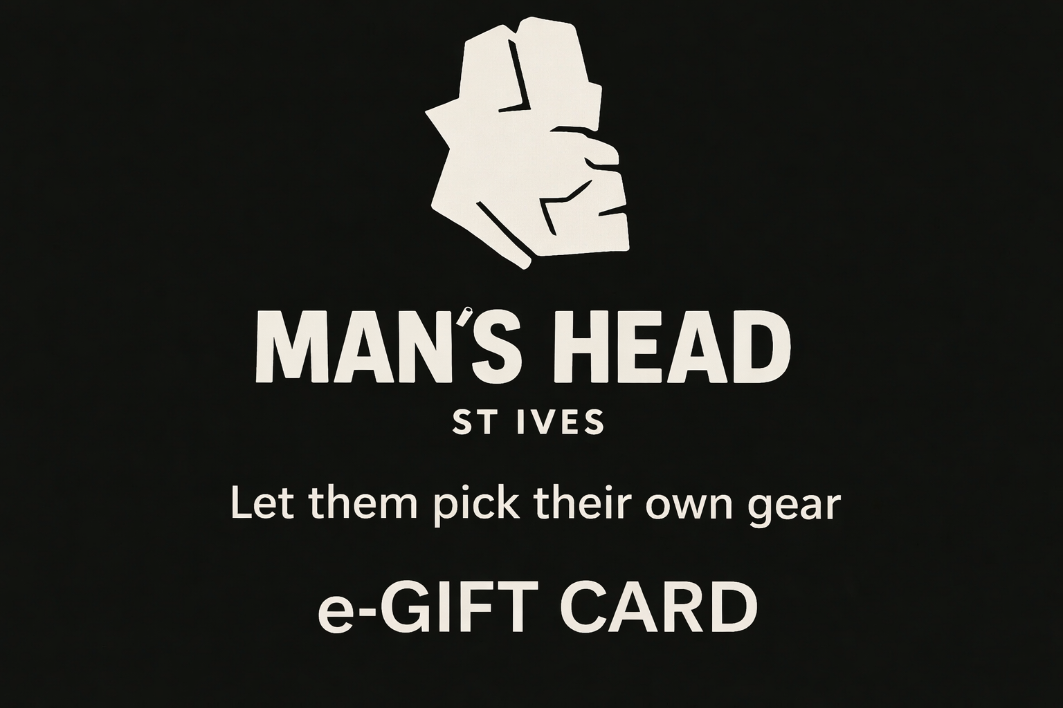 Man's Head e-Gift Card