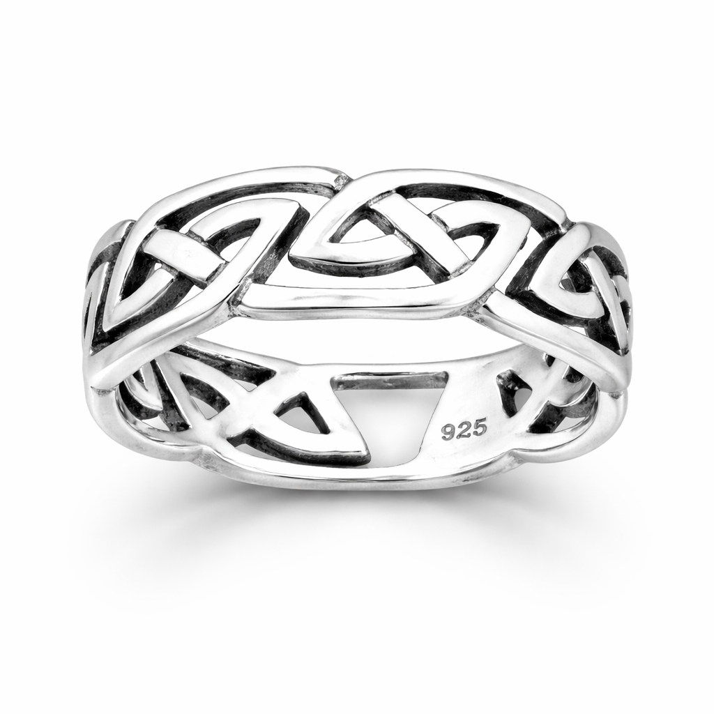 Sterling Silver Celtic Band Ring