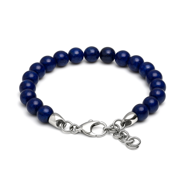 Lapis Lazuli Bead Bracelet