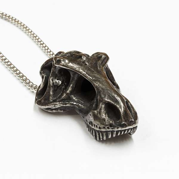 T-Rex Skull Necklace