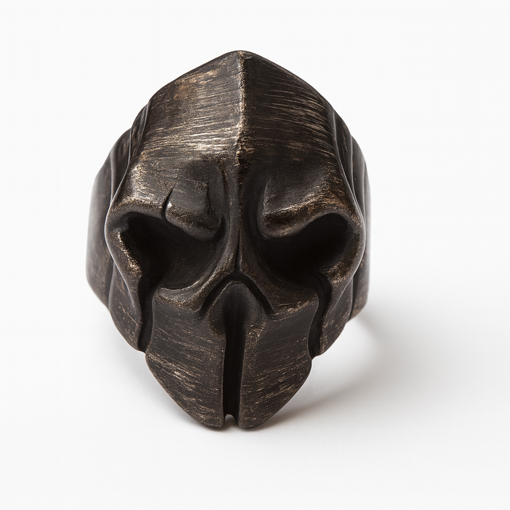 Stainless Steel Spartan Helmet Ring