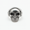 Skull & Headphones Ring