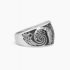 Sterling Silver Triskele Ring