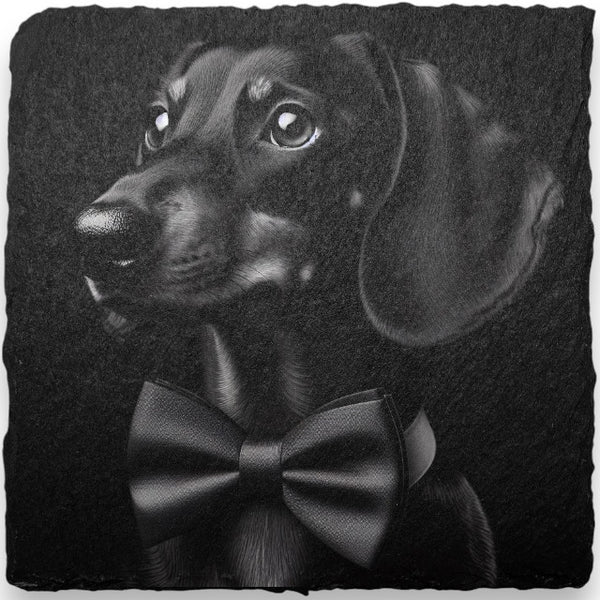 Slate Coasters - Dogs (A-D)