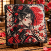 Crimson Muses Slate Coasters