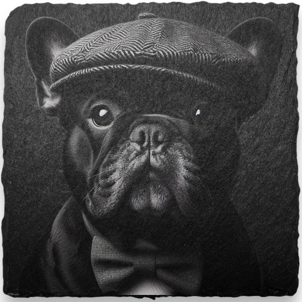 Slate Coasters - Dogs (E-G)