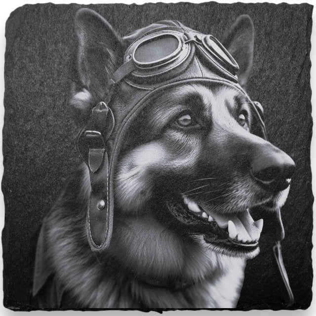 Slate Coasters - Dogs (E-G)